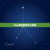 Gay基本都是什么星座，同性星座的配对指数
