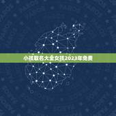 小孩取名大全女孩2023年免费 小女孩名字大全