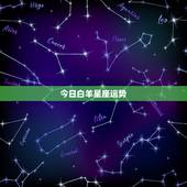 今日白羊星座运势，白羊座今日星座运势，白羊座今天的财运