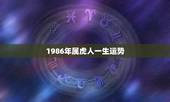 1986年属虎人一生运势，2023年34岁有一劫属虎86