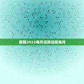 属猴2022每月运势运程每月，2022年属猴人的运程