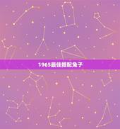1965最佳婚配兔子，属兔的属相婚配表，属兔和什么属相最配