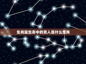 生肖鼠生命中的贵人是什么生肖，属鼠人一生的命运婚姻
