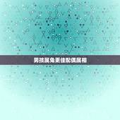 男孩属兔更佳配偶属相，男性属兔的更佳配偶