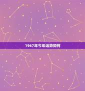 1967年今年运势如何，1967年属羊人的财运