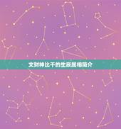 文财神比干的生辰属相简介，生肖配对查询表 属相？