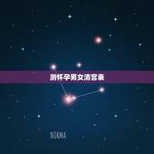 测怀孕男女清宫表，2022 清宫表正版阳历