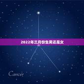 2022年三月份生男还是女，2022年几月生男孩更好