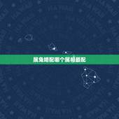 属兔婚配哪个属相最配，属羊女更佳婚配