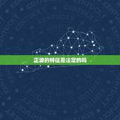 正缘的特征是注定的吗，姻缘是注定的么正缘就是你爱的那个人么