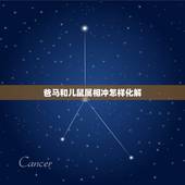 爸马和儿鼠属相冲怎样化解，属鼠和属马相冲怎样化解