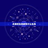 夫妻的生肖都有什么生肖，十二生肖中，夫妻肖是指什么肖。谢，谢！