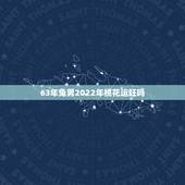 63年兔男2022年桃花运旺吗，63年男兔在2023年怎么样
