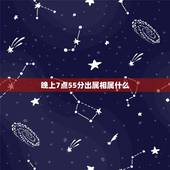 晚上7点55分出属相属什么，晚上七点半属什么生肖2019？