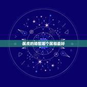 属虎的婚配哪个属相最好，属虎和什么属相最配