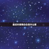 最近抖音陶白白是什么梗，为什么陶白白那么火