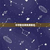 中华取名网免费取名，中华起名网