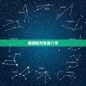 姻缘配对生辰八字，生辰八字姻缘配对