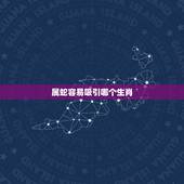 属蛇容易吸引哪个生肖，女猴男蛇相配吗