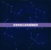 戊申年和乙卯年能婚配吗，女1968年和男1952年属相合婚