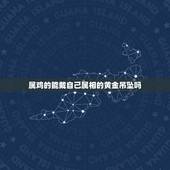 属鸡的能戴自己属相的黄金吊坠吗，属鸡适合佩戴什么生肖吊坠