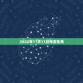 2022年11月11日特吉生肖，每日特吉生肖
