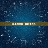 属牛的是哪一年出生的人，属牛的人是哪一年