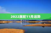 2022属蛇11月运势，属蛇人2021年每月运势运程每月