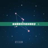 金鼠年取名字避讳哪些字，宝宝名字大全2022 属鼠