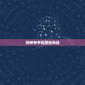 财神爷手机壁纸肖战，为什么不能设置财神爷当壁纸
