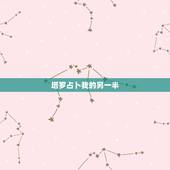塔罗占卜我的另一半，塔罗牌占卜：我什么时候遇到命中注定的另一半