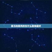 属马和属鸡的生什么属相最好，属鸡的和属马的配吗？要个什么属相的孩子最好