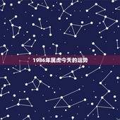 1986年属虎今天的运势，十二生肖今天运势如何