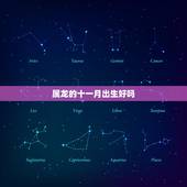 属龙的十一月出生好吗，属龙阴历十一月出生好吗