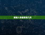 属猪人命最苦是几月，农历1983年几月猪命苦