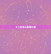 十二生肖儿歌顺口溜，十二生肖成语儿歌