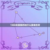 1980年属猴的和什么属相合财，92年女属猴的和什么属相最配
