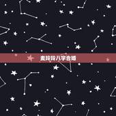 麦玲玲八字合婚，麦玲玲八字精批免费