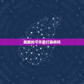 属猴的今天能打麻将吗，2022 年打麻将财运方位