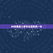 88年属龙人命中注定的另一半，88年出生的两条属龙的人能在一起吗？在一