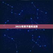 2022年双子座年运势，2022年桃花运旺盛的星座，让人很是嫉妒，都有