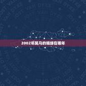 2002年属马的姻缘在哪年，属马的今年婚姻如何