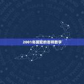 2001年属蛇的吉祥数字，2001年属蛇人一生最旺谁