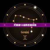 天蝎座12运势苏珊米勒，苏珊米勒双子座2016年12月运势