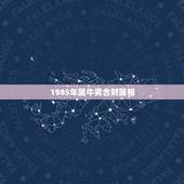 1985年属牛男合财属相，属牛和属猴合不合财