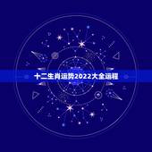 十二生肖运势2022大全运程，2022 下半年运势测算