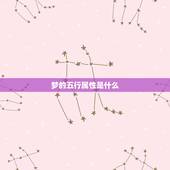梦的五行属性是什么，五行属火纹梦字好嘛