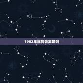 1982年属狗会离婚吗，2022 年属狗的婚姻怎么样