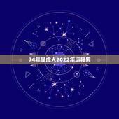 74年属虎人2022年运程男，1974年属虎人2022年运势