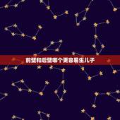 前壁和后壁哪个更容易生儿子，前臂或者后壁跟生男女有关系吗